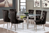 Silvestri Dining Table Model Fm37000Sv-T-Table By Furniture Of America